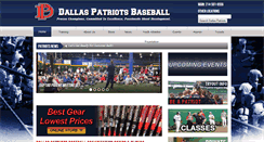 Desktop Screenshot of dallaspatriots.com